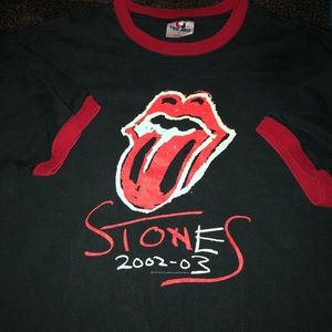 Rolling Stones Satisfaction Tour shirt 02-03